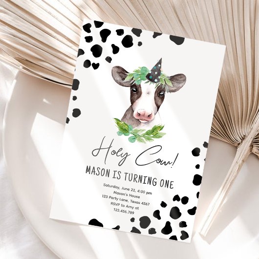 Heilige Koe... Ik ben 'n jongen boerenvee. Kaart