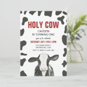 Heilige Koe... Ik ben 'n Rode Pset-dag. Kaart (Staand voorkant)