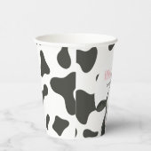 Heilige Koe Ik ben One Koe Print verjaardagscups Papieren Bekers (Rechts)