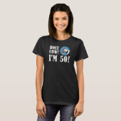 Heilige Koe I'm 50 (OP DARK) T-shirt (Voorkant volledig)