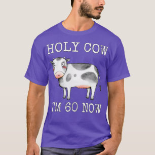 Heilige Koe Im 60 nu grappig 60ste verjaardag 60 j T-shirt