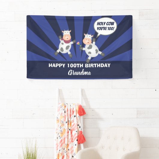 Heilige Koe Je bent 100 grappige over de heuveldag Spandoek (Insitu)