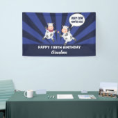 Heilige Koe Je bent 100 grappige over de heuveldag Spandoek (Beurs)