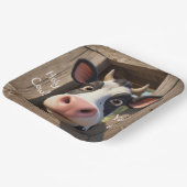 Heilige Koe Je bent 40 Papieren Bordje (Gebogen)