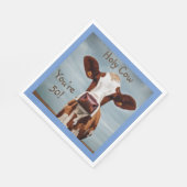 Heilige Koe Je bent 50 Servet (Hoek)