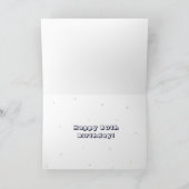 Heilige Koe Je bent 80 Funny Cute Happy 80th Birth Kaart (Binnen)