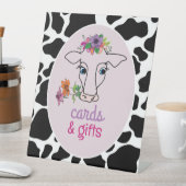 Heilige Koe Kaarten en cadeaus Reclamebord Met Voetstuk (Insitu)