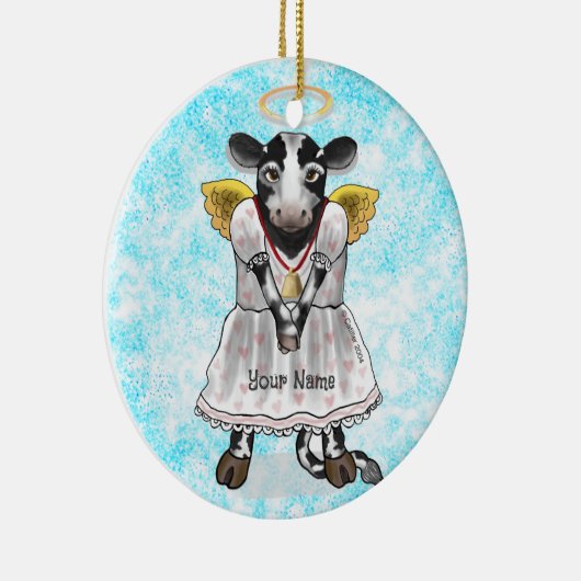 Heilige Koe Keramisch Ornament (Rechts)