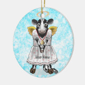 Heilige Koe Keramisch Ornament (Links)