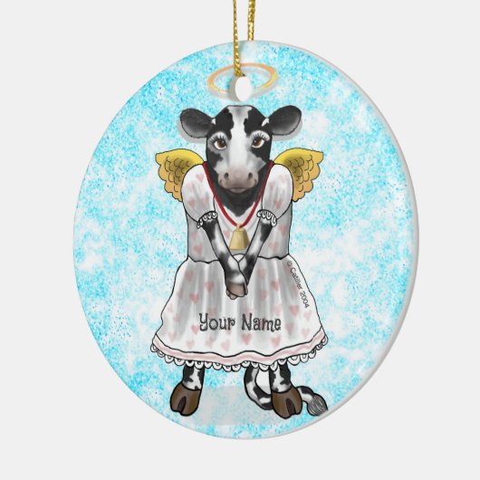 Heilige Koe Keramisch Ornament (Links)