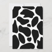 Heilige Koe Kind Koe Print Schattigee Verjaardag Kaart (Achterkant)