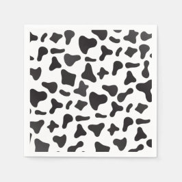 Heilige Koe Koe op zaterdag - Boerderij afdrukken Servet