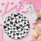 Heilige Koe Koe op zaterdag Druk Boerderij af Bord (Feest)