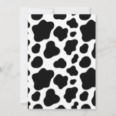 Heilige Koe Land Boerderij Birthday Kaart (Achterkant)