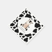 Heilige Koe Land Boerderij Birthday Servet (Hoek)