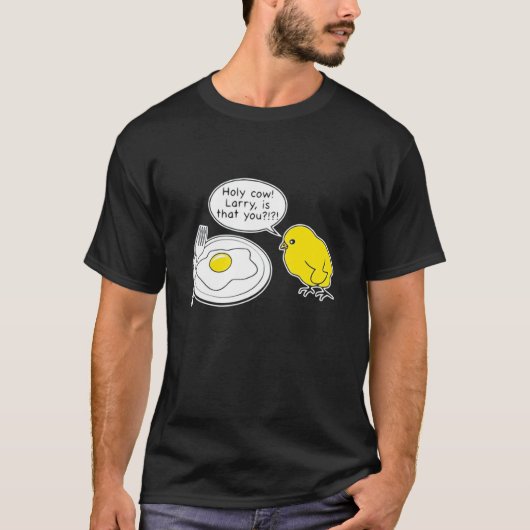 Heilige Koe Larry Is Dat Jij Een Vadergrap T-shirt (Voorkant)