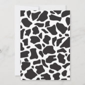 Heilige Koe Leuk Verjaardagsfeest Kaart (Achterkant)