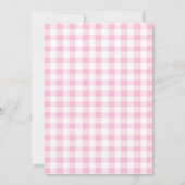 Heilige Koe Meisje 5e Verjaardagsuitnodiging Kaart (Achterkant)