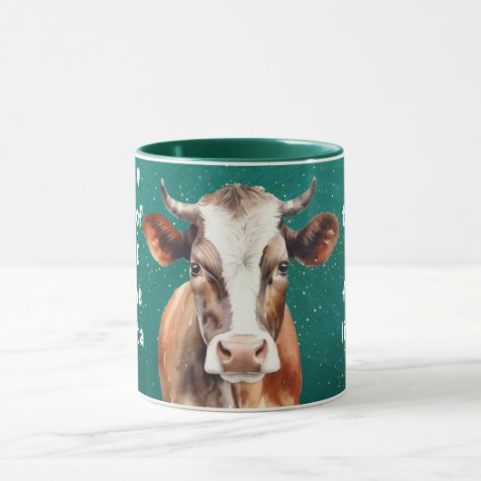 Heilige Koe Mug Boerderij Dier Ontwerp  Mok (Midden)