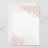Heilige Koe Pampas Baby Shower Uitnodiging (Achterkant)