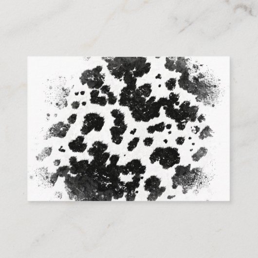 Heilige Koe | Pampas Grass | Diaper Raffle Informatiekaartje (Achterkant)