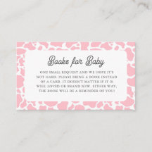 Heilige Koe Roze Boho Baby shower Boeken voor Baby