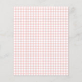 Heilige Koe Roze Gingham bloemige tijdscapsule boo (Achterkant)