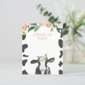 Heilige Koe Roze Gingham florale tijd capsule beri (Staand voorkant)