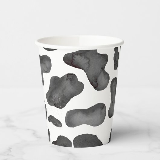 Heilige Koe Roze koe print baby shower Boeken voor Papieren Bekers (Links)