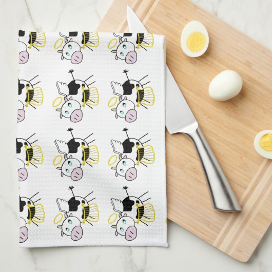 Heilige Koe Theedoek (Quarter Fold)