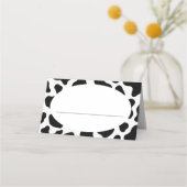 Heilige Koe Theme Birthday Party Table Place Cards Plaatskaartje (Achterkant)