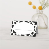 Heilige Koe Theme Birthday Party Table Place Cards Plaatskaartje (Voorkant)
