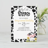 Heilige Koe tweede verjaardag Kaart (Staand voorkant)