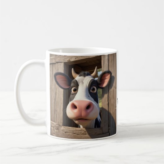 Heilige Koe U bent 50! Koffiemok (Links)