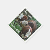 Heilige Koe, u bent 50 party servetten (Hoek)