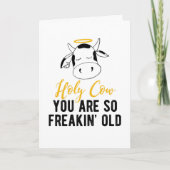 Heilige Koe, U bent zo'n verdomde oude Kaart (Voorkant)