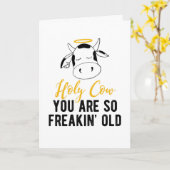 Heilige Koe, U bent zo'n verdomde oude Kaart (Gele Bloem)