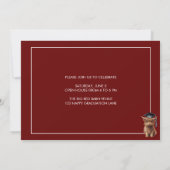 Heilige Koe! Uitnodiging voor afstuderen (Achterkant)