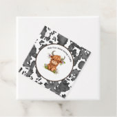 Heilige Koe, we hebben een Baby Bedankjes Labels (In situ)