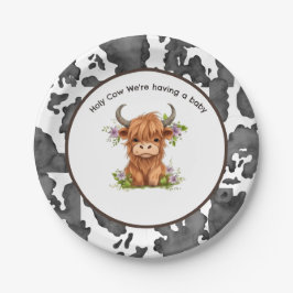 Heilige Koe, we hebben een Baby Papieren Bordje