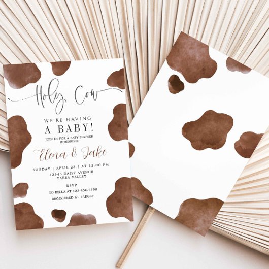 Heilige Koe, we hebben een Boerderijen Baby Kaart