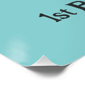 Heilige Koe Welkom bij Verjaardagsfeest Boerderij Perfect Poster (Hoek)