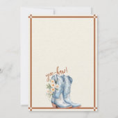 Heilige Koe Westerne bruidsdoucheuitnodiging Kaart