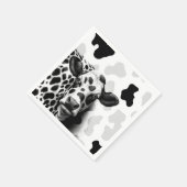 Heilige Koe! Zwart & Wit Land Verjaardagsfeestje Servet (Hoek)