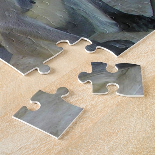 Heilige Koeien India. Legpuzzel (Zijkant)