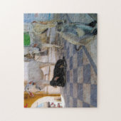 Heilige Koeien India. Legpuzzel (Verticaal)