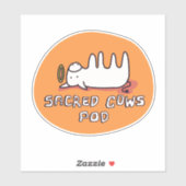 Heilige Koeien Pod Sticker (Vel)