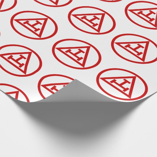 Heilige Koninklijke Boog Vrijmetselaar Vrijmetsela Cadeaupapier (Hoek)