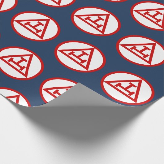 Heilige Koninklijke Boog Vrijmetselaar Vrijmetsela Cadeaupapier (Hoek)