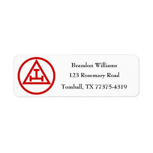 Heilige Koninklijke Boog Vrijmetselaar Vrijmetsela Etiket